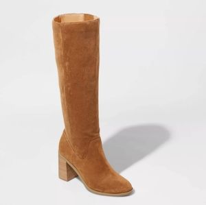 Universal Thread Antonia microsuede riding boots